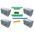ttec 12V 100Ah Jel Akü 4 Adet