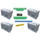 21607 ttec 12V 100Ah Jel Akü 4 Adet
