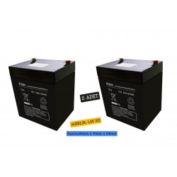 Ttec 12V 5AH Bakımsız Kuru Akü 2 Adet
