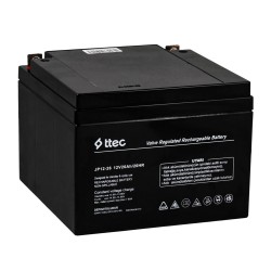 Ttec 12V 26Ah BASE Bakımsız Kuru Akü-Üretim Yılı 2025