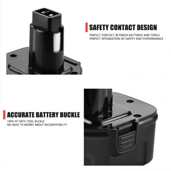 16430 TNL Marka Dewalt 12v Pil Xrp Dw9071 Dw9072 Dc9071 De9037 De9071 De9072 De9074 De9075 Ni-Cd Batarya