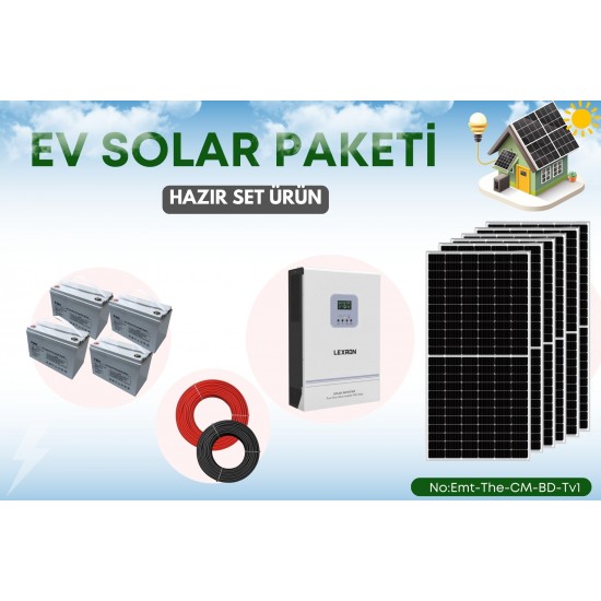 21644 3510 WATT GÜNEŞ ENERJİ PAKETİ