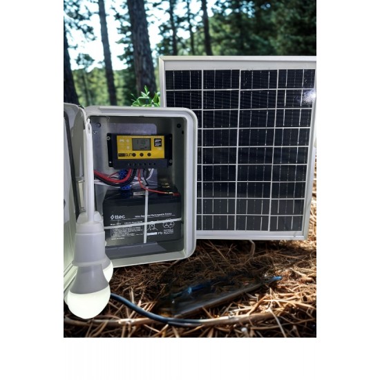 21627 Güneş Enerjisi Aydınlatma Solar Paketi