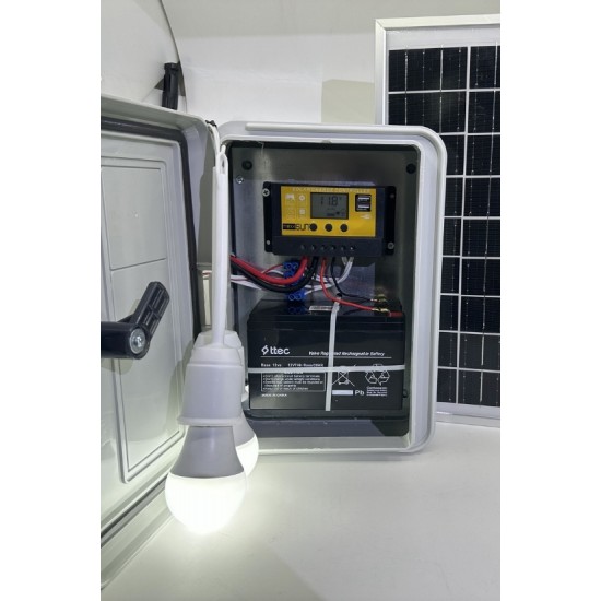 21627 Güneş Enerjisi Aydınlatma Solar Paketi