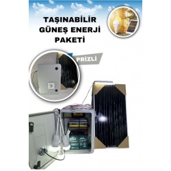 TAŞINABİLİR GÜNEŞ ENERJİ PAKETİ