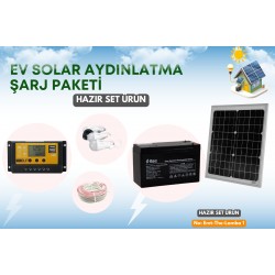 EKONOMİK AYDINLATMA GÜNEŞ PANEL SETİ