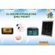 21616 Kamp ve bahçe ev solar aydınlatma şarj seti