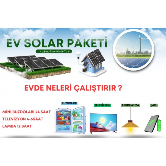 21617 Kesintisiz Enerji İçin Solar Ev Paketi – 3KW MPPT, 1755W Panel, 200Ah Akü