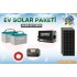 Güneş Enerji Paketi Yaz Kış Kullanım Solar Paket