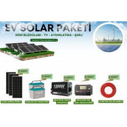 Güneş Enerji Paketi Yaz Kış Kullanım Solar Paket Güneş Enerji Paketi Yaz Kış Kullanım Solar Paket
