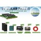 21622 Ev Tipi Güneş Enerji Sistemi Paketi - Mini Buzdolabı, TV, Aydınlatma, Şarj İçin | 1200W İnverterli Solar Enerji Seti