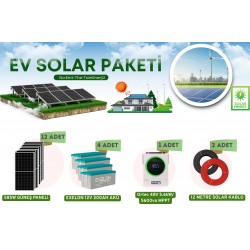 9.6 kWh Güneş Enerji Seti Tam Kapsamlı Enerji Sistemi