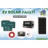 Bağ Evi, Konteyner Ev, Hobi Bahçesi, Çobanlar için Minibuzdolabı-TV-Lamba Güneş Enerji Seti