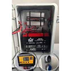 EnerjiStar Taşınabilir Güneş Enerji Paketi Vantilatör 12v Buzdolabı vs