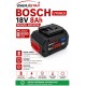 Bosch 18v 8Ah Muadil Batarya