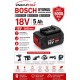 21737 Bosch BL1850,Bat609,Bat618 18v 6ah Muadil Batarya