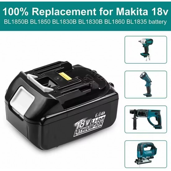Makita BL1840-BL1850 18v 6Ah Muadil Batarya