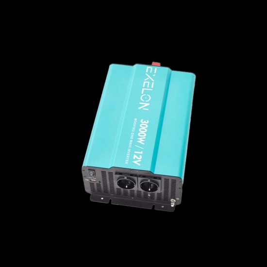 21723 Exelon 12V 3000W Tam Sinüs İnverter