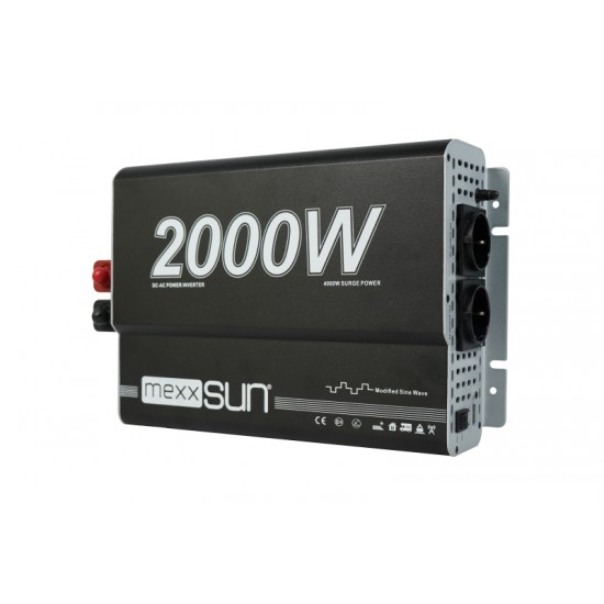 21716 Mexxsun 12V 2000W Modifiye Sinüs İnverter