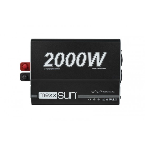 21716 Mexxsun 12V 2000W Modifiye Sinüs İnverter