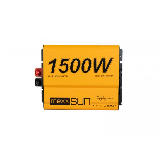 21715 MEXXSUN 12 Volt 1500 Watt Tam Sinus Inverter