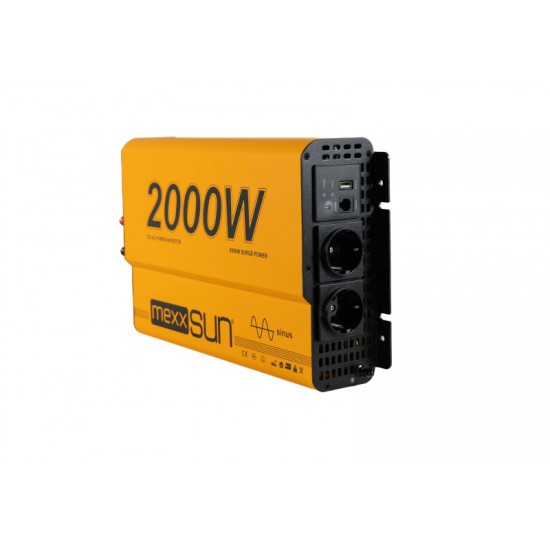 21714 MEXXSUN 12 Volt 2000 Watt Tam Sinus Inverter