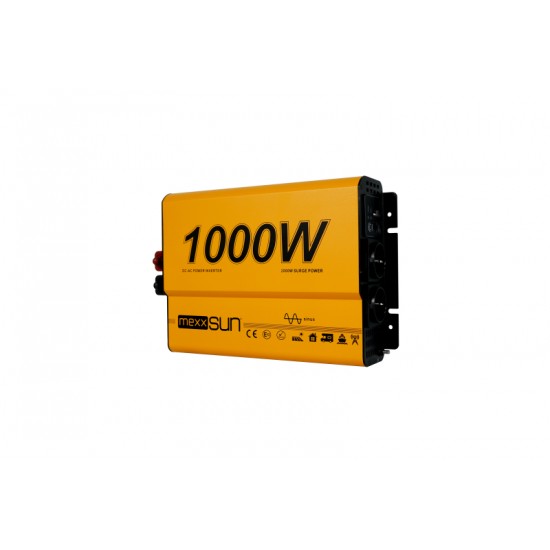 21713 Mexxsun 12 V Volt 1000 Watt Tam Sinüs İnvertör 220 Çevirici İnverter