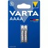 Varta 4061 Electronics AAAA pil 88422, ürün no.: 04061101402, yaklaşık 41,5x8,3 mm