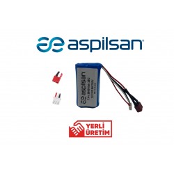 7.4V 2800MAH RC OYUNCAK PİLİ X2 18650 T PLUG SOKETLİ