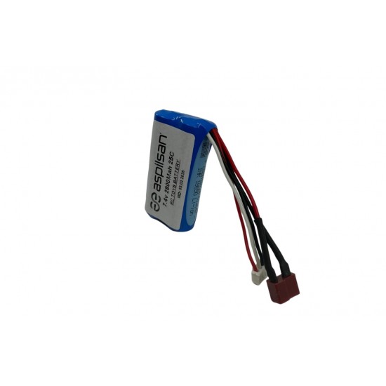 7.4V 2800MAH RC OYUNCAK PİLİ X2 18650 T PLUG SOKETLİ 7.4V 2800MAH RC OYUNCAK PİLİ X2 18650 T PLUG SOKETLİ