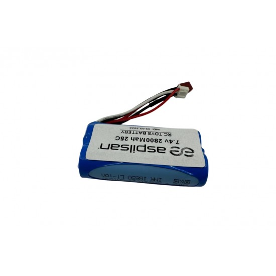 7.4V 2800MAH RC OYUNCAK PİLİ X2 18650 T PLUG SOKETLİ 7.4V 2800MAH RC OYUNCAK PİLİ X2 18650 T PLUG SOKETLİ
